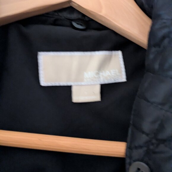 Michael Kors Black Quitled Jacket - Picture 4 of 11
